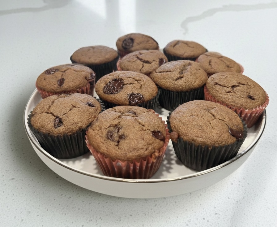 Banana-Bread Protein Muffins