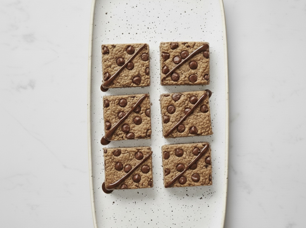 No-Bake Choc Chip Protein Bars