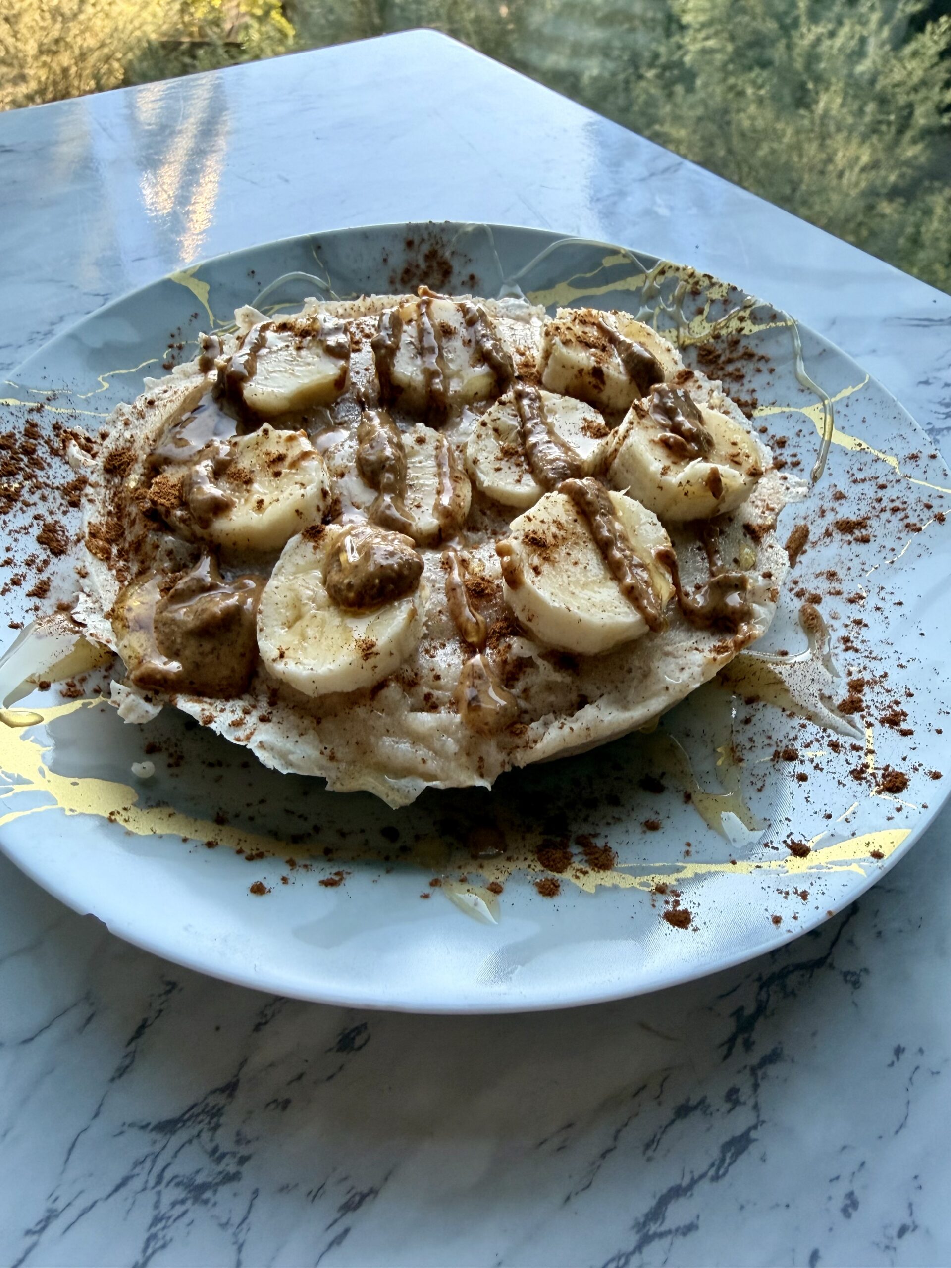 Banana Bread Protein Bake
