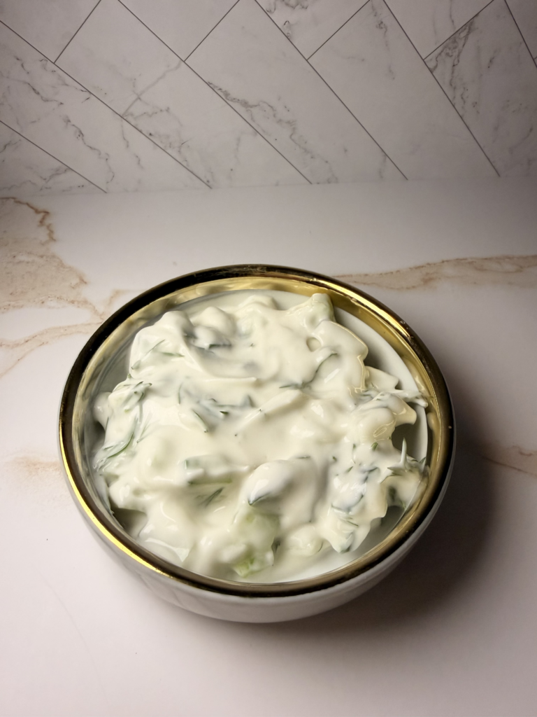 Homemade Dairy-Free Tzatziki Dip