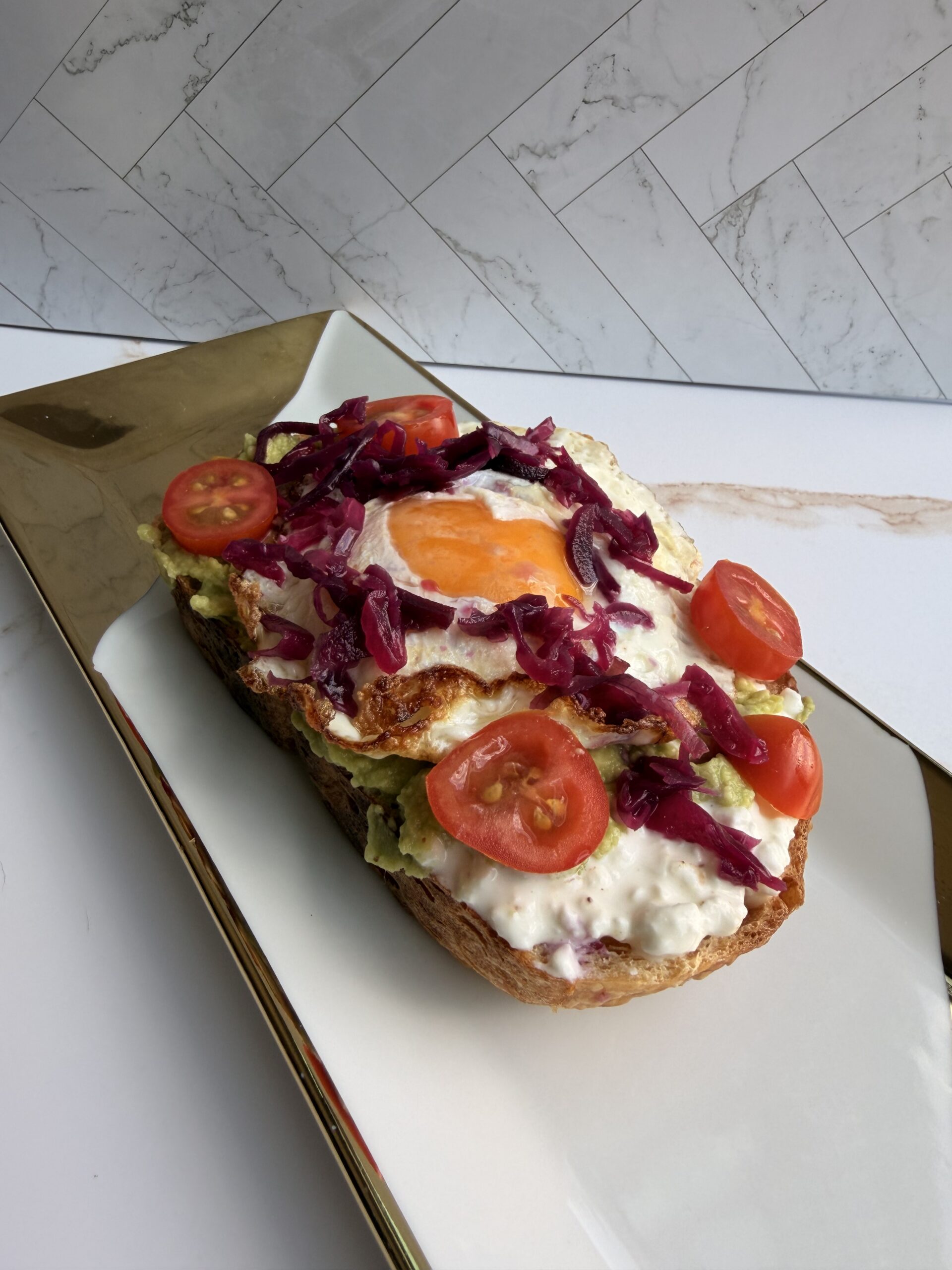 Sourdough Avocado Protein Toast