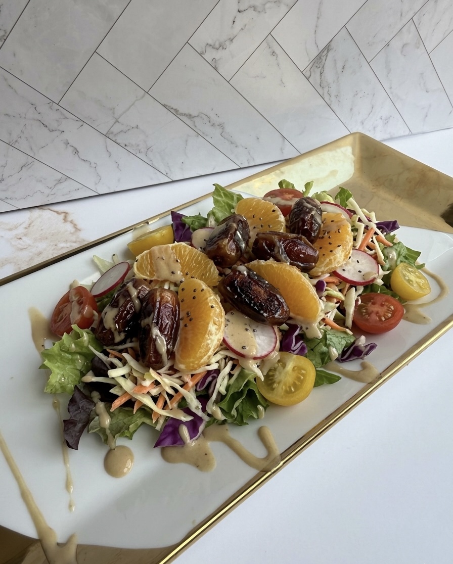 Fried Date & Citrus Crunch Salad