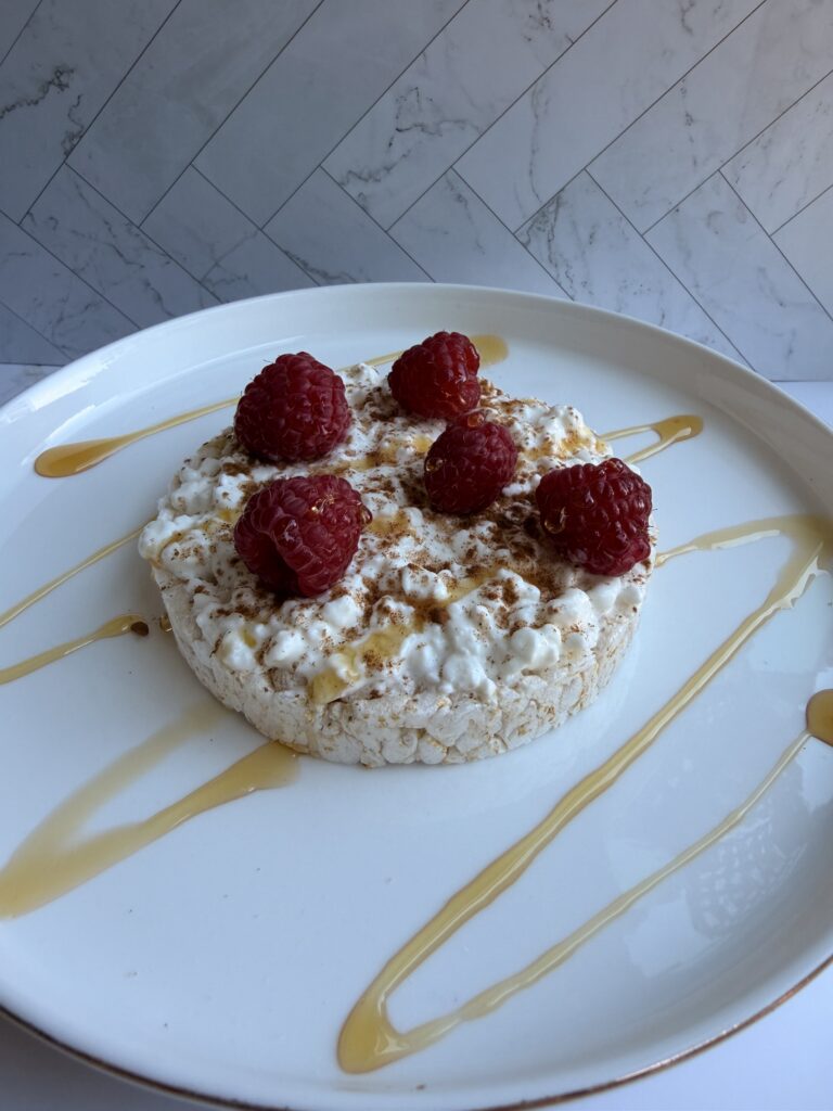 Sweet Cottage Cheese Rice Cake