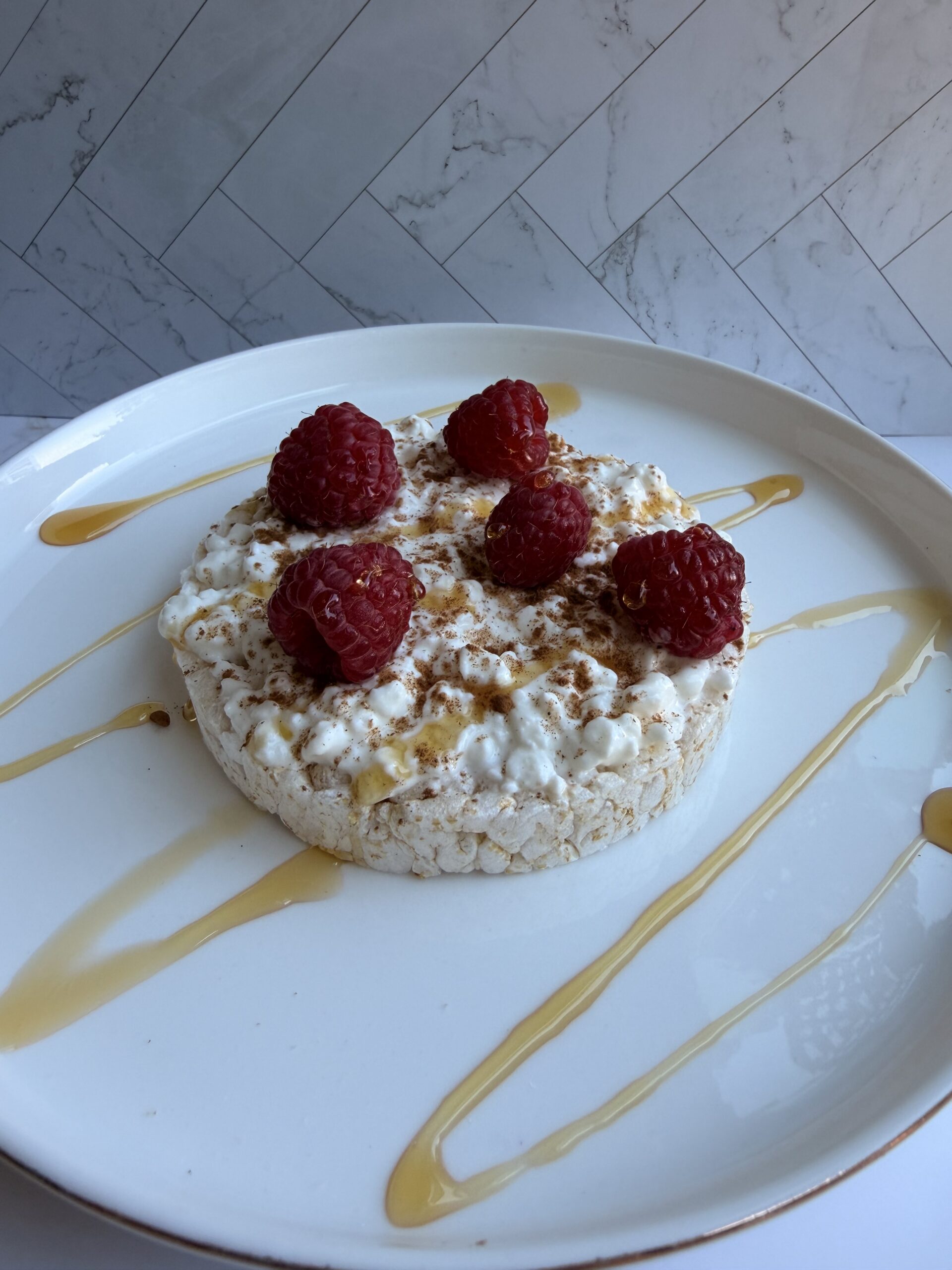 Sweet Cottage Cheese Rice Cake