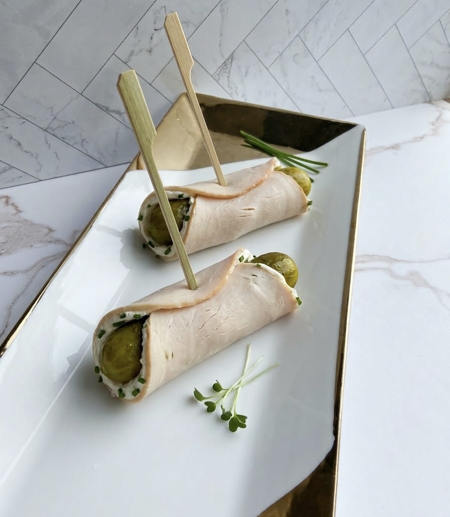 Turkey Pickle Roll Up