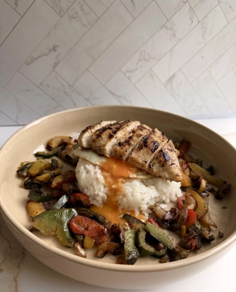 Chicken Fajita Power Bowl