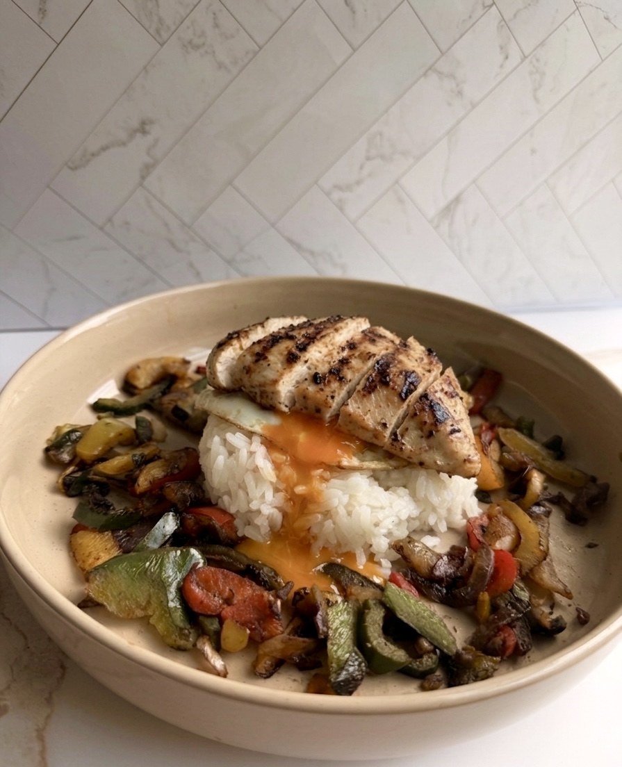 Chicken Fajita Power Bowl