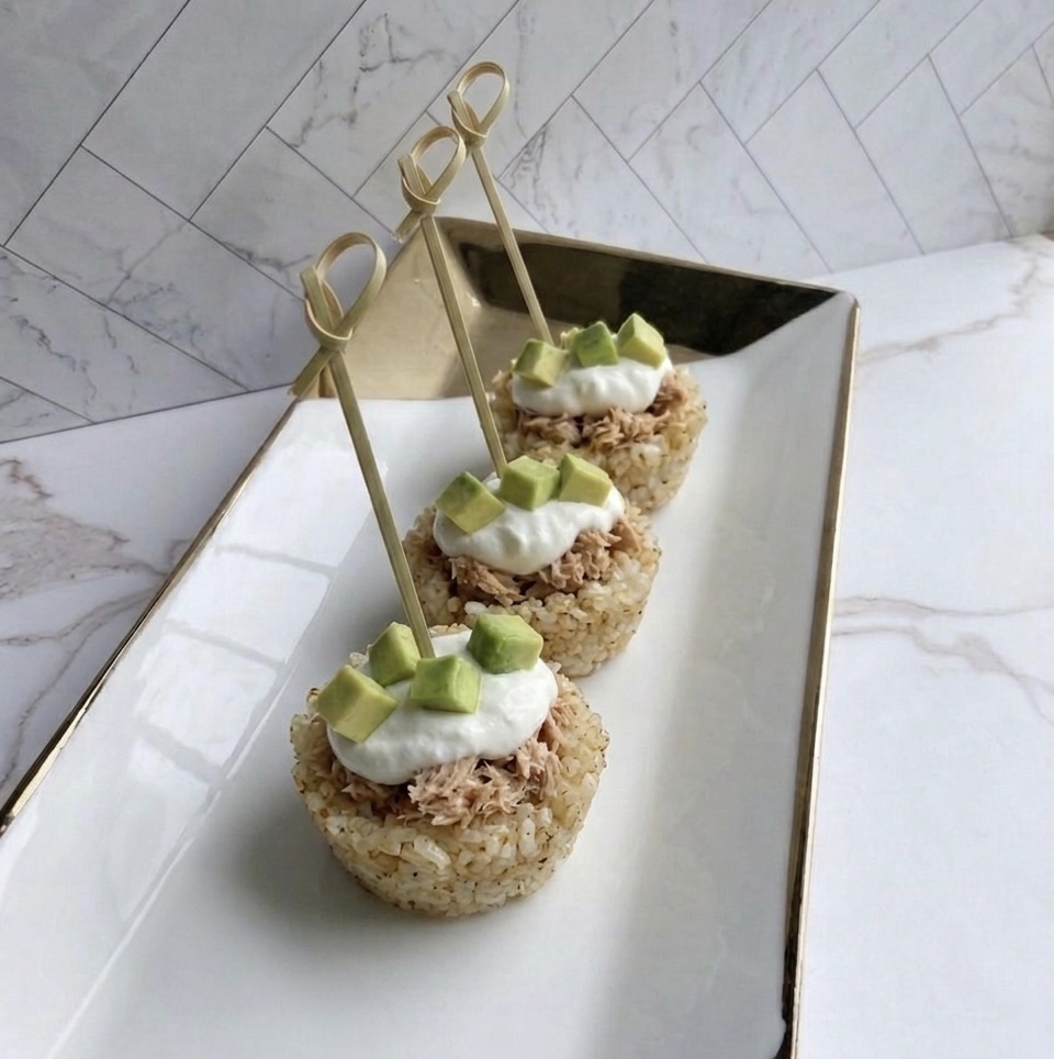 High Protein Tuna Rice Cups