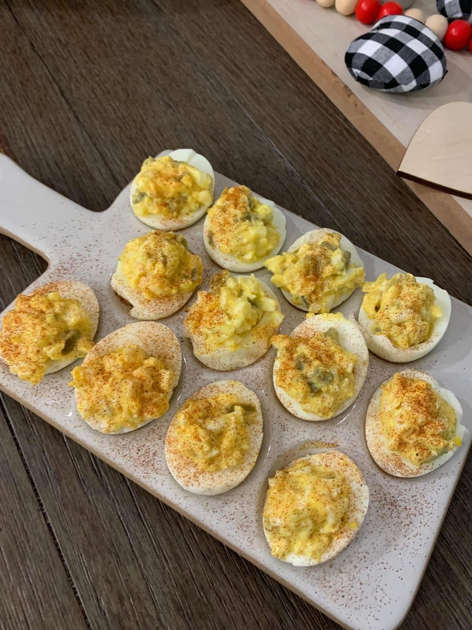 Protein Deviled Eggs