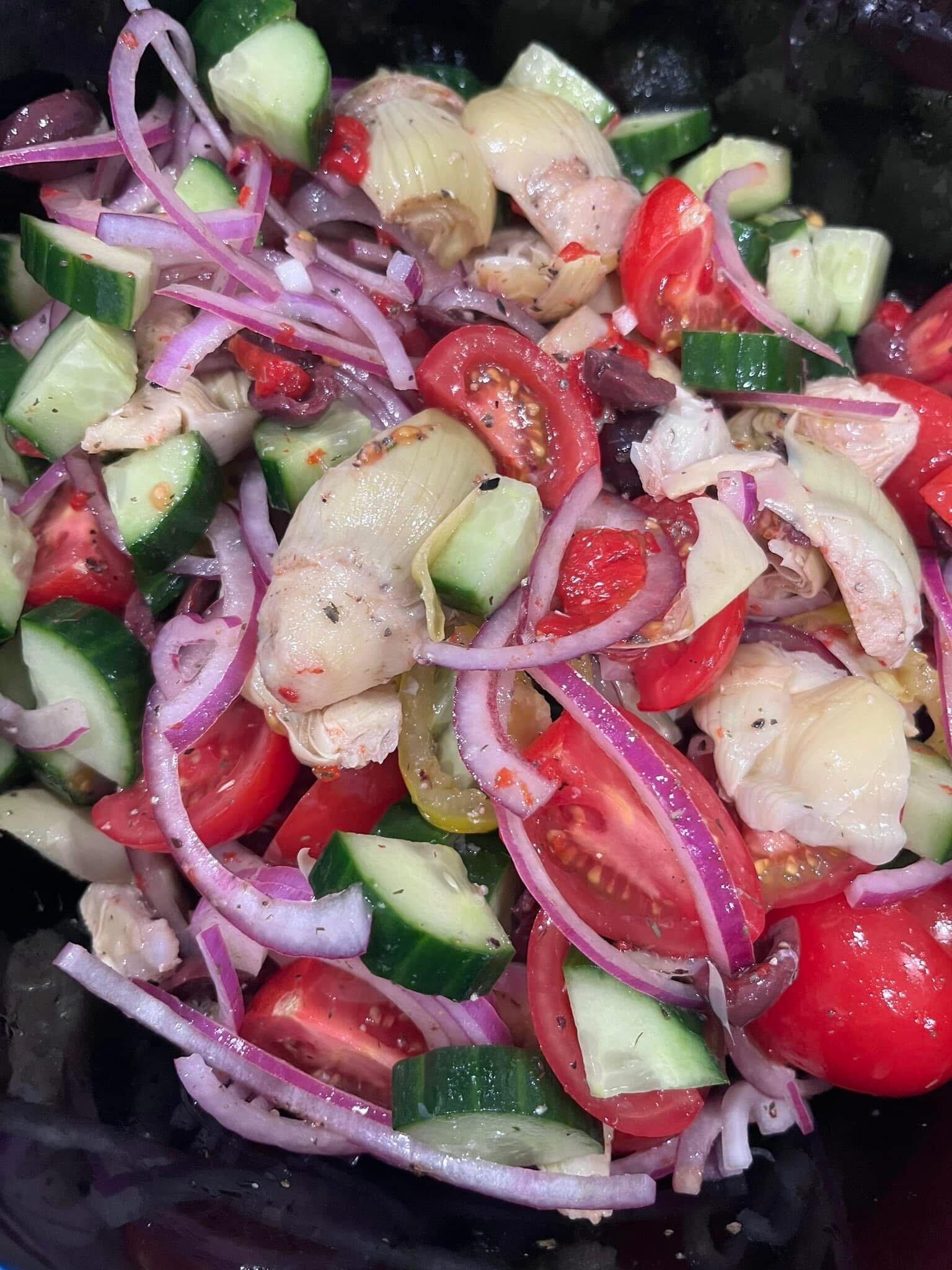 Mediterranean Summer Salad