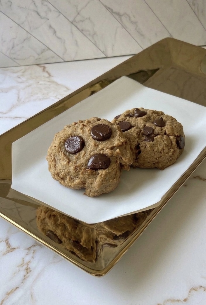 4 Ingredient Protein Chocolate Chip Cookies