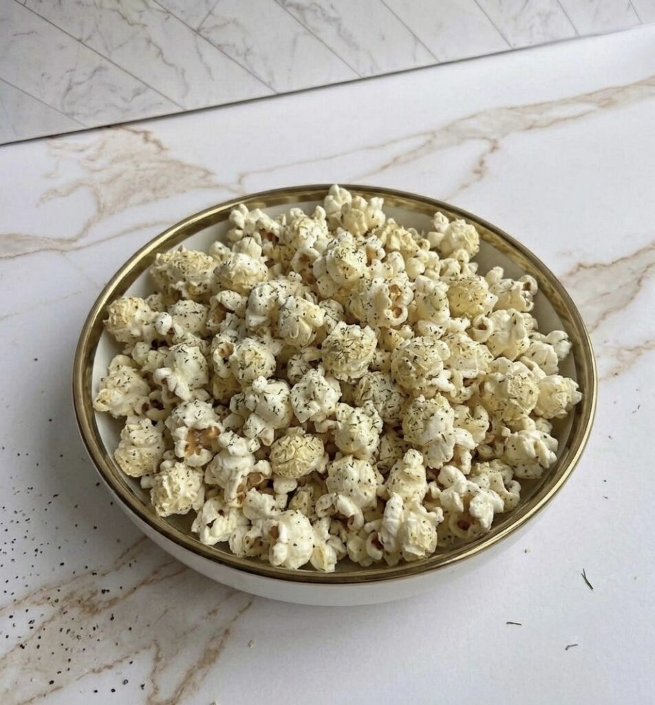 Dill Pickle Ranch Protein Popcorn